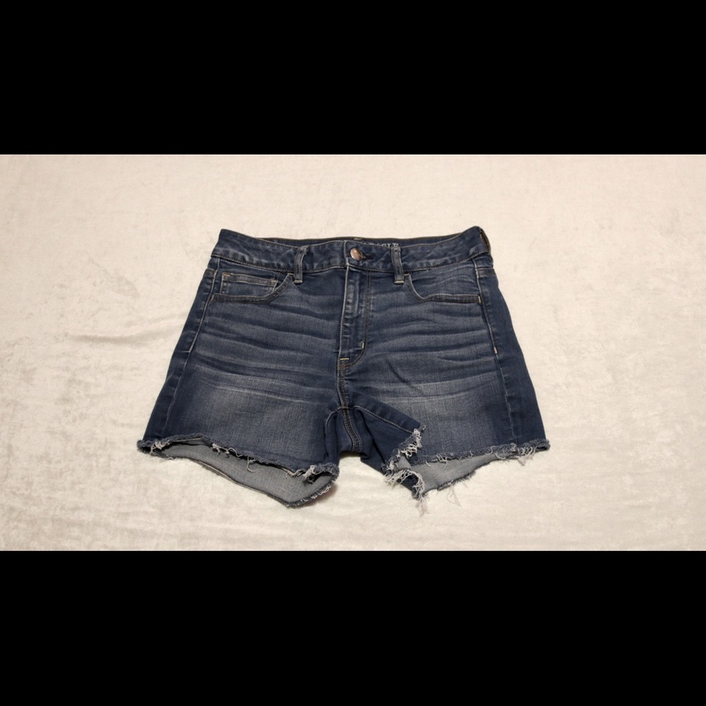 American Eagle Hi-Rise Shortie Shorts